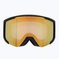 Síszemüveg Red Bull SPECT Jibb Photo matte black/brown with gold chrome x 9