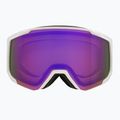 Szemüveg Red Bull SPECT Jibb matt white/orange with purple mirror 5