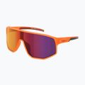 Napszemüveg Red Bull SPECT Dash matt clear neon-orange/smoke with red-purple mirr