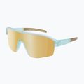 Napszemüveg Red Bull SPECT Dundee matt clear light blue/ brown with gold mirror 2