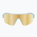Napszemüveg Red Bull SPECT Dundee matt clear light blue/ brown with gold mirror 3