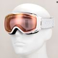 Női síszemüveg Julbo Luna Reactiv High Contrast fehér/villanó rózsaszín 8