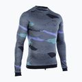Férfi hosszú ujjú felső úszáshoz ION Lycra Maze dark collage 2