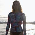 Női hosszú ujjú úszó felső ION Neo Zip Top 1.5 capsule statement 4