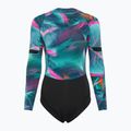 Női úszóhab ION Amaze Hot Shorty 1.5 Front Zip trópusi pálma glitch
