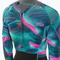 Női úszóhab ION Amaze Hot Shorty 1.5 Front Zip trópusi pálma glitch 4
