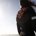 Női védőmellény ION Ivy Front Zip tiger coral 8