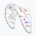 Kitesurf sárkány Duotone Evo SLS Concept Blue undyed