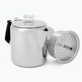 GSI Outdoors Glacier Stainless 6 Cup Perc W/Silicone Handle polírozott túra kávézó