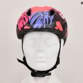 Giro Scamp Integrated MIPS matt fekete virágos gyermek kerékpáros sisak 12