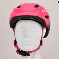 Gyermek kerékpáros sisak Giro Scamp Integrated MIPS matt rózsaszín lila fade 8