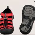 KEEN Newport H2 szalag piros/gargoyle gyermek szandálok 8