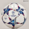 Focilabda adidas UCL Mini 23/24 white/silver metallic/bright cyan méret 1 5