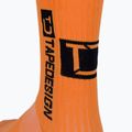 Labdarúgó zokni Tapedesign csúszásgátló narancssárga 3