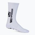 Férfi futball zokni Tapedesign csúszásgátló fehér TAPEDESIGN WHITE 3