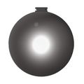 SCUBAJET Beam 1500 Lumen black búvárlámpa