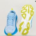 Férfi futócipő  HOKA Bondi 8 airy blue/diva blue 10