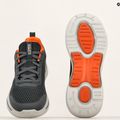 Férfi SKECHERS Go Walk Arch Fit Idyllic faszén/fehér/narancs cipő 10