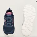 Női SKECHERS Go Walk Flex Caley navy/fehér/korall cipő 11