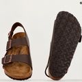 Szandál BIRKENSTOCK Milano BF Regular dark brown 13