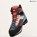 Női trekking cipő Lomer Badia High Mtx borgogna/baltic 9