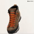 Férfi túracipő Lomer Bio Naturale Mid Mtx Suede saloon/orange 10