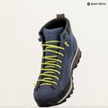 Férfi túracipő Lomer Bio Naturale Mid Mtx Suede flag/lime 10
