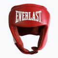 Bokszsisak Everlast amatőr versenyzői fejfedő piros