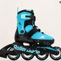 Gyerek görkorcsolya Rollerblade Microblade aqua/black 10