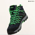 Gyerek trekking cipő CMP Rigel Mid blue/gecko 9