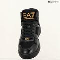 Cipő EA7 Emporio Armani Basket Mid triple black/gold 9