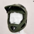 Gyerek kerékpáros sisak Endura Singletrack Full Face Youth olive green 9