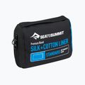Sea to Summit selyem/pamut utazási bélés Standard zöld ASLKCTNSTDSF