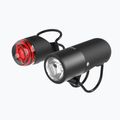 Kerékpárlámpa készlet Knog Plugger Twinpack fekete 2