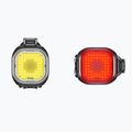 Kerékpárlámpa-készlet elöl+hátul Knog Blinder Mini Square Twinpack 12988