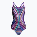 Női egyrészes fürdőruha Funkita Diamond Back lila FS11L0153008