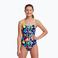 Gyermek egyrészes fürdőruha Funkita Diamond hátul blokkolt sávok FS11G713030908 5