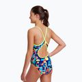 Gyermek egyrészes fürdőruha Funkita Diamond hátul blokkolt sávok FS11G713030908 7