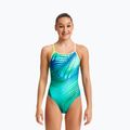 Funkita Diamond Back egyrészes gyermek fürdőruha türkiz FS11G7131508 5