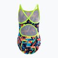 Gyermek egyrészes fürdőruha Funkita Diamond hátul blokkolt sávok FS11G713030908 2