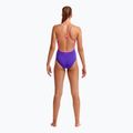 Női egyrészes fürdőruha Funkita Single Strap One Piece purple punch 6