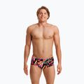 Férfi fürdőnadrág FUNKY TRUNKS Klasszikus fürdőnadrág fekete és színes FT30M71387 4
