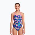 Funkita Strapped In One Piece gyermek fürdőruha kék és rózsaszín FS38G71414 4