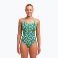 Funkita Diamond Back egyrészes női fürdőruha kék FS11L7154116 2