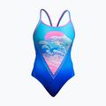Funkita Diamond Back egyrészes női fürdőruha kék FS11L7155716
