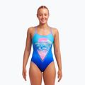 Funkita Diamond Back egyrészes női fürdőruha kék FS11L7155716 2