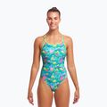 Funkita Diamond Back egyrészes női fürdőruha Zöld FS11L7153408 2