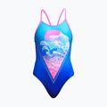 Funkita Gyémánt hátú egyrészes gyermek fürdőruha Kék FS11G7155714