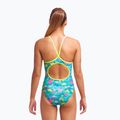 Funkita Gyémánt hátú egyrészes gyermek fürdőruha Zöld FS11G7153414 4