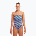 Funkita női egyrészes fürdőruha Single Strap One Piece egyrészes fox run 2